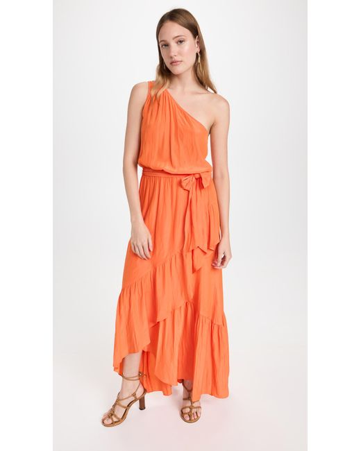 Ramy Brook Lace Nicola Dress in Orange | Lyst