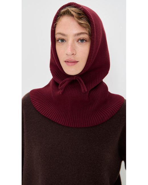 Hat Attack Black Smooth Knit Balaclava