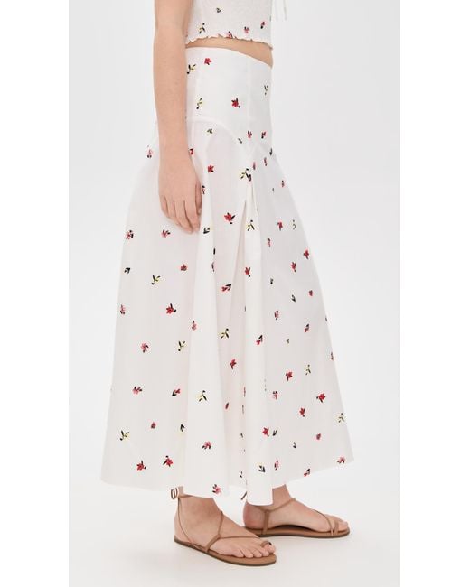 Solid & Striped Natural The Gael Skirt