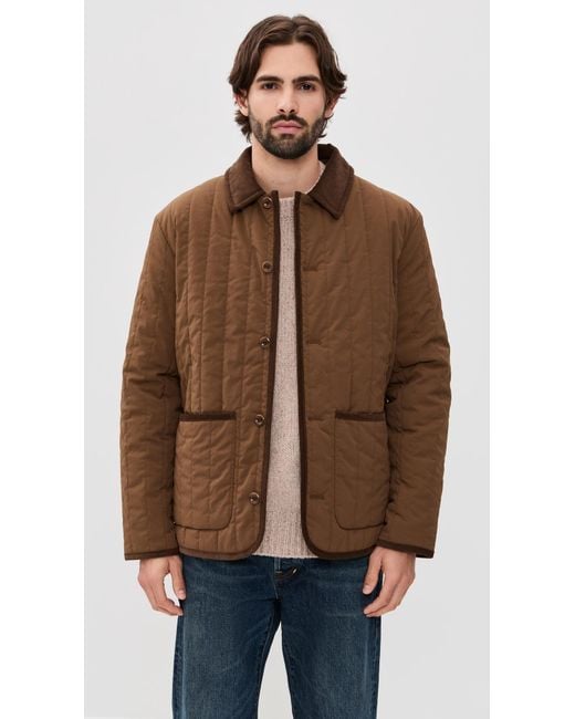 A.P.C. Brown A. P.C. Veste Leone Jacket for men