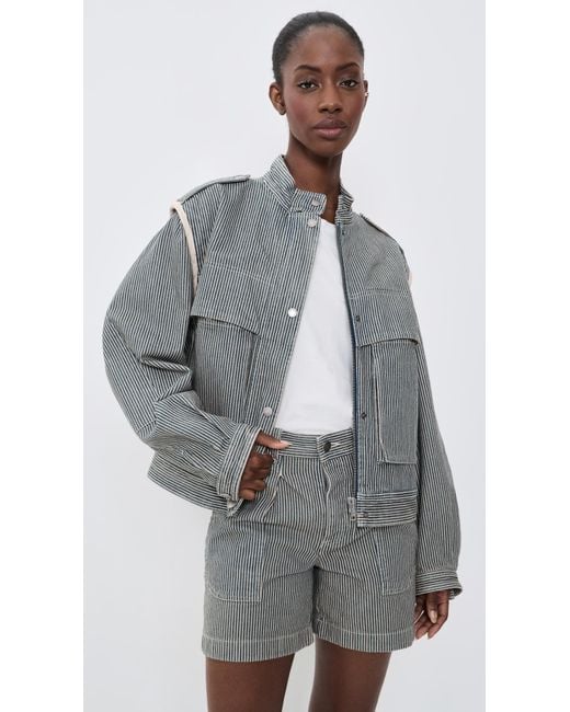 Isabel Marant Gray Edany Jacket