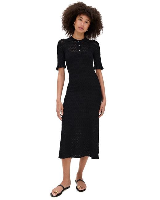 Sea Black Rue Knit Midi Dress