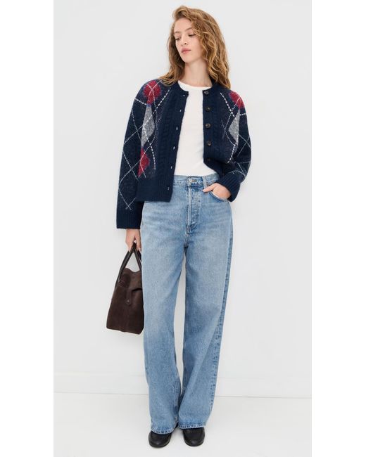 Moon River Blue Cardigan