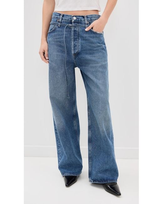 Agolde Blue Emmi Jeans