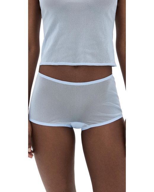 Skarlett Blue White Spellbound Mesh Short