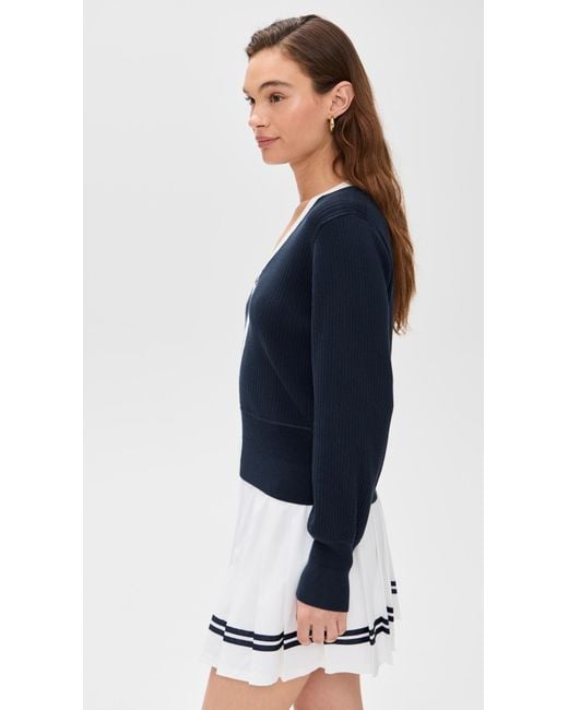 Rhone Blue Pars Cardigan
