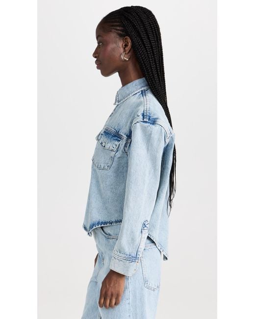 Wardrobe NYC Blue Wardrobe. Nyc Denim Jacket