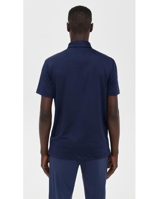 Redvanly Blue Alpine Polo for men