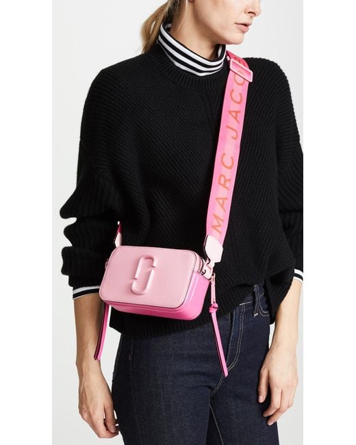 Marc Jacobs The Snapshot Crossbody Bag – Pink