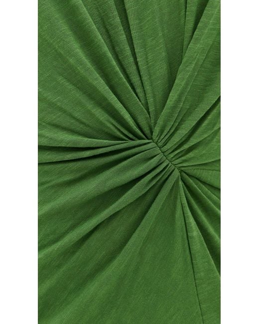 Apiece Apart Volta Twist Dress in Green | Lyst