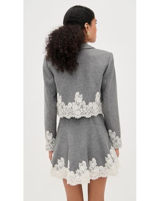 LoveShackFancy Black Icarus Jacket