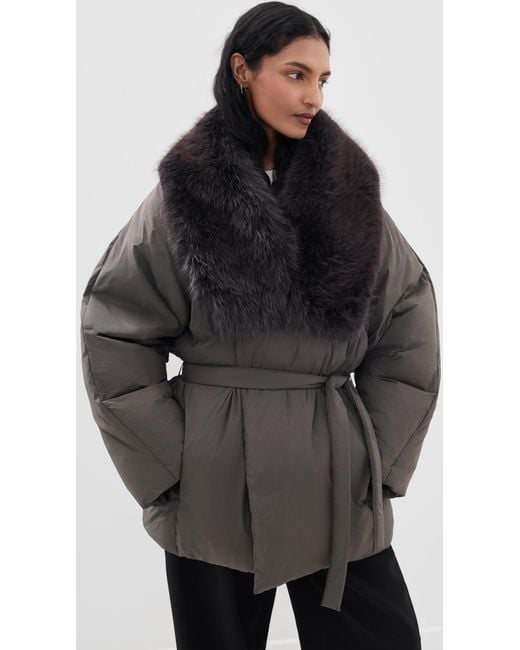 Source Unknown Black Egizio Puffer Down Jacket
