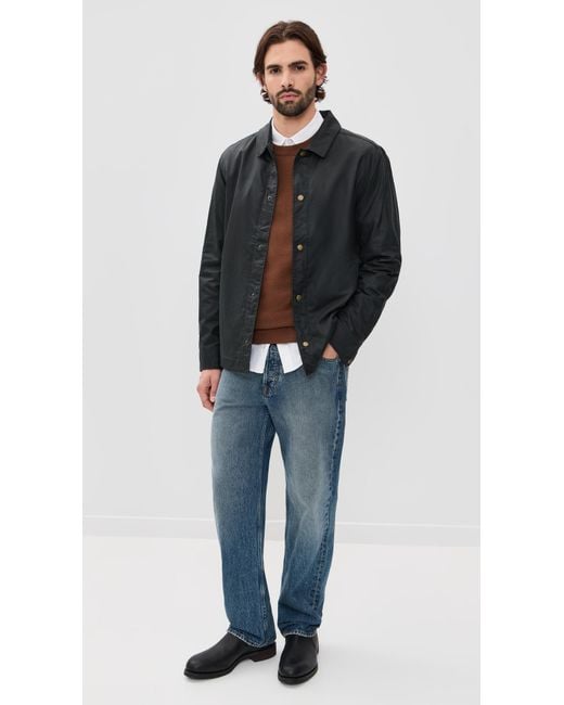 Billy Reid Black Harrison Jacket for men