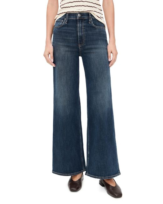 Rag & Bone Blue Flexi Sofie High Rise Jeans