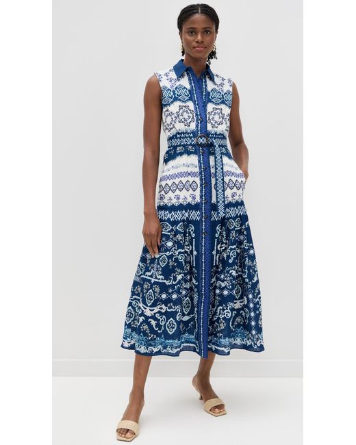 Saloni Blue Nya Dress