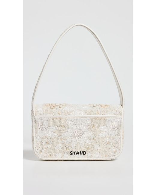 Staud White Tommy Bag