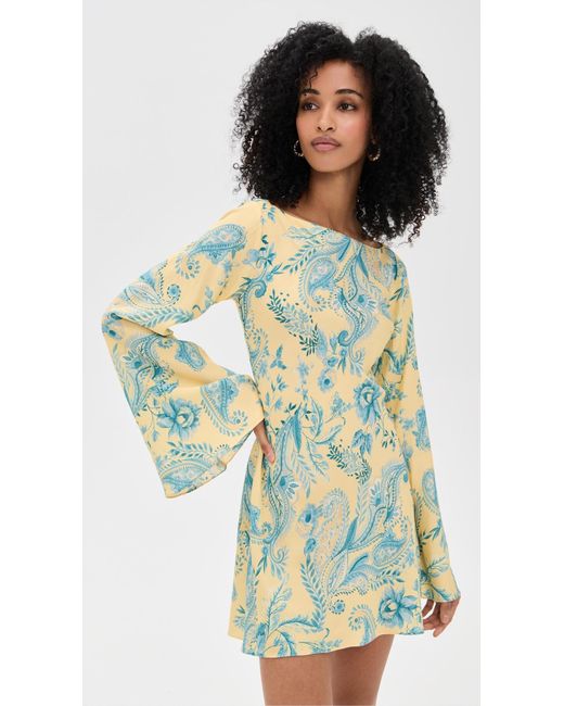 Hemant & Nandita White Mini Bias Dress