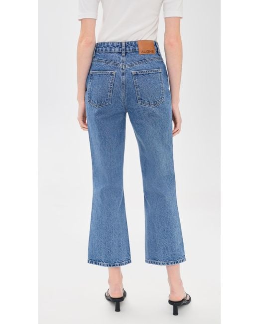 ALIGNE Blue Kick Flare Jeans