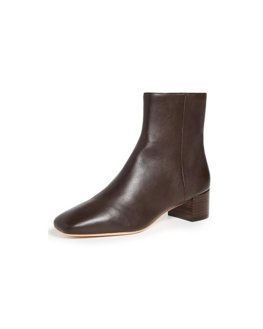 Loeffler Randall Ginny Square Toe Ankle Boots in White Lyst