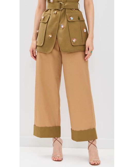 Ulla Johnson Natural Luciena Pants