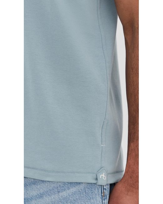 Rag & Bone Blue Pure Pima Tee for men