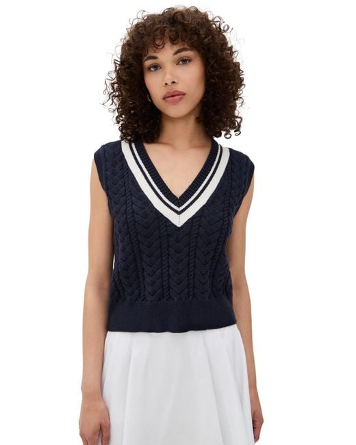 Beyond Yoga Black The Cable Knit Vest
