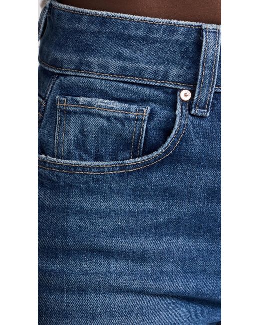 PAIGE Blue Sasha W/ Wide Cuff Jeans