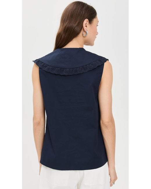 Vrg Grl Blue Mae Top