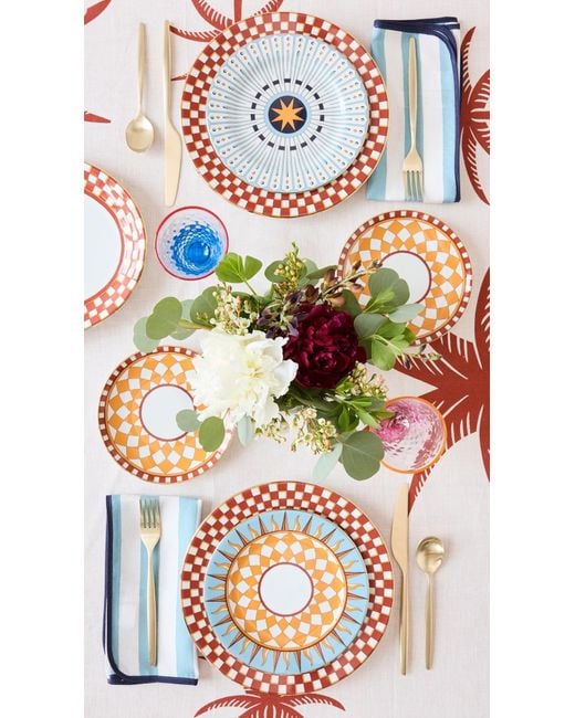 LaDoubleJ Red Medium Tablecloth (180X280)