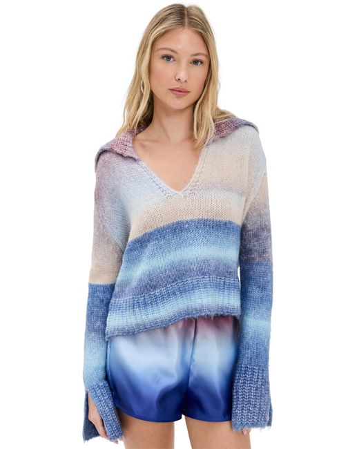 Solid & Striped Blue The Lola Pullover