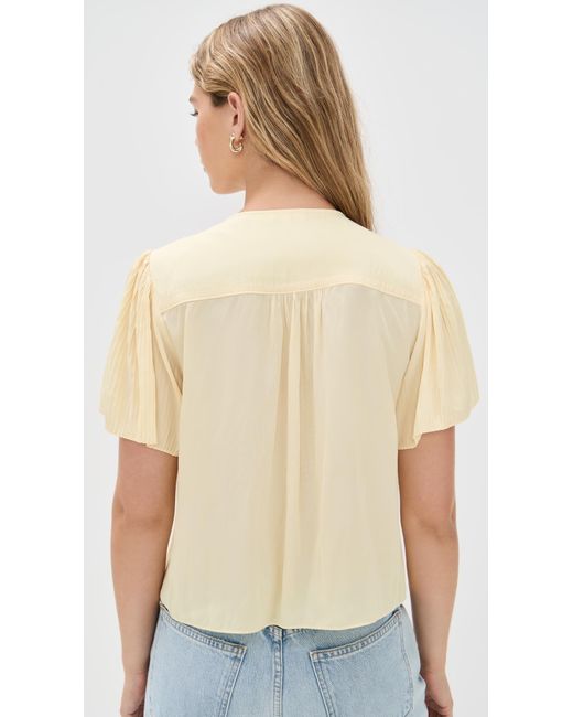 Ramy Brook Blue Selene Top