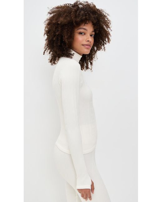 Fp Movement White Run Around Seamless Layer Top