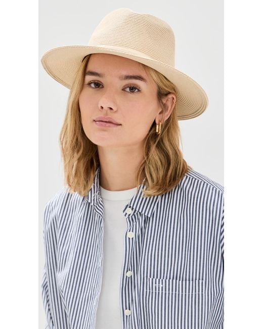 Rag & Bone White Lana Straw Hat