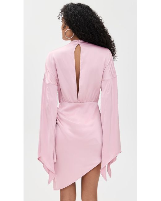 Andrea Iyamah Kari Mini Dress in Pink | Lyst Andrea Iyamah Kari Mini Dress in Pink | Lyst