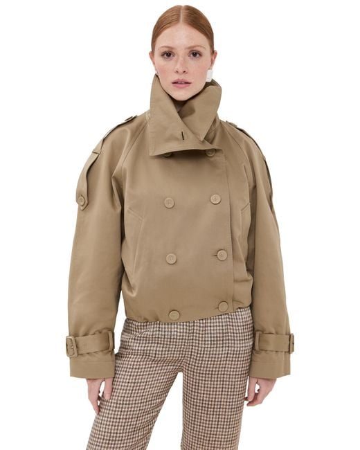 Acne Natural Trench Twill Jacket