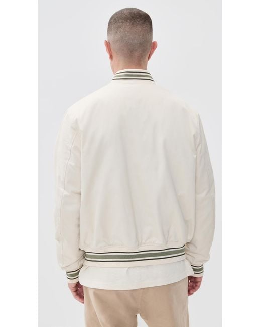 Les Deux Natural Tech Varsity Jacket for men