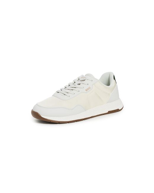 Boss White Titanium Sneakers for men