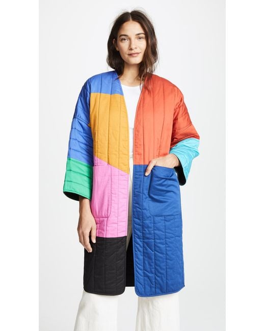 Mara Hoffman Multicolor Reversible Temple Coat