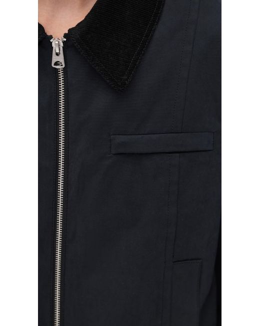 Alex Mill Black Kenzie Zip Jacket