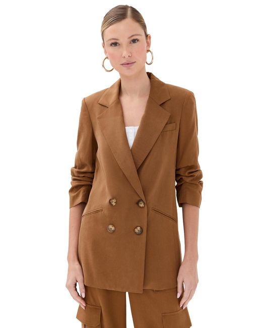Veronica Beard Brown Rupert Jacket