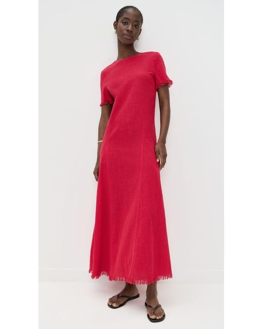 sequin wrap dress VENUS Belted Sequin Wrap Dress | Wine