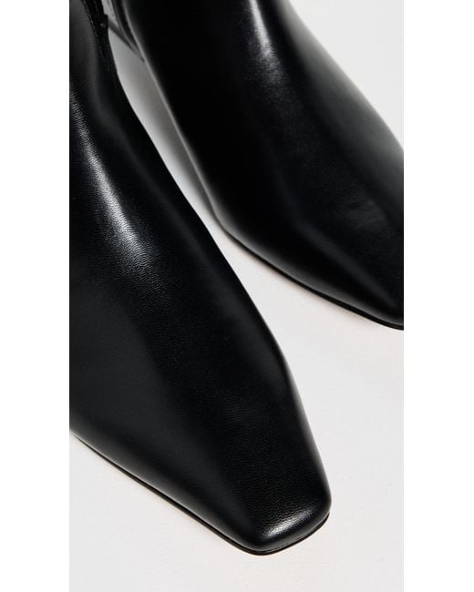 Free People Easy Does It Vegan Boots in Black | Lyst