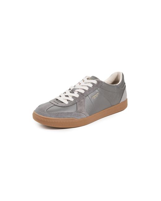 COACH Ellis Sneakers Shoes, Leather/Suede in Gray | Lyst display picture 2