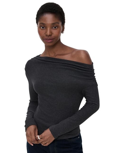 Staud Black Philomena Top