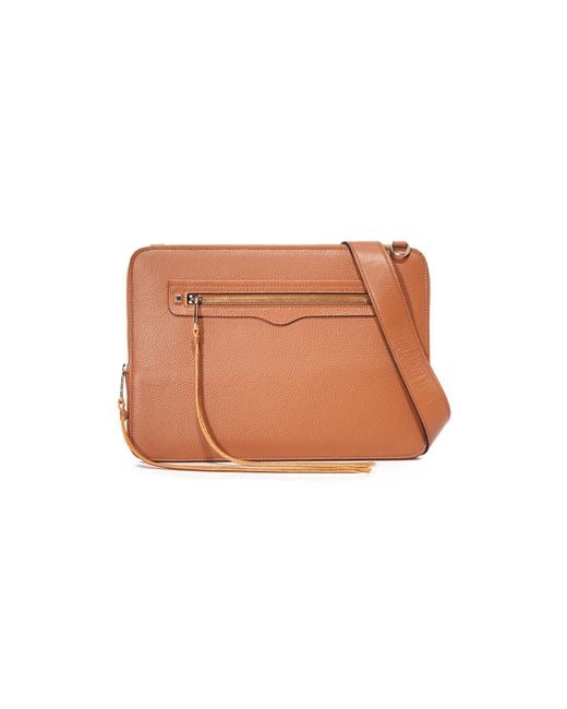 Rebecca minkoff best sale regan satchel almond