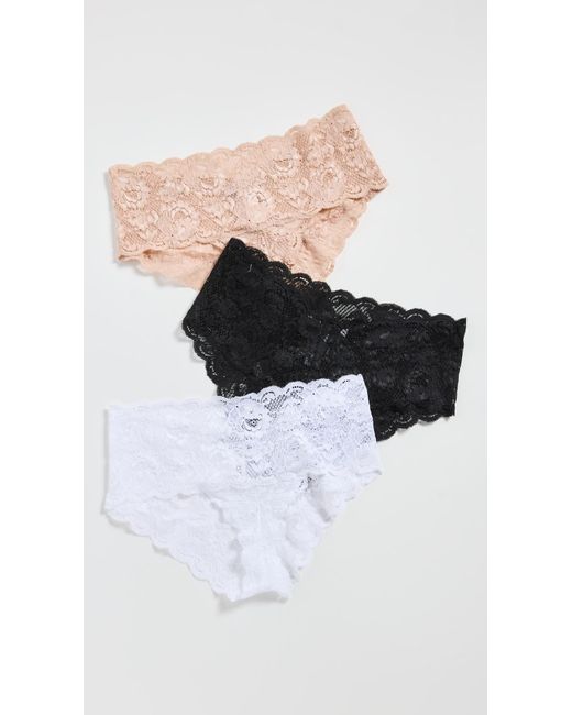 Cosabella Black Never Say Never Hottie Hotpant 3 Pack