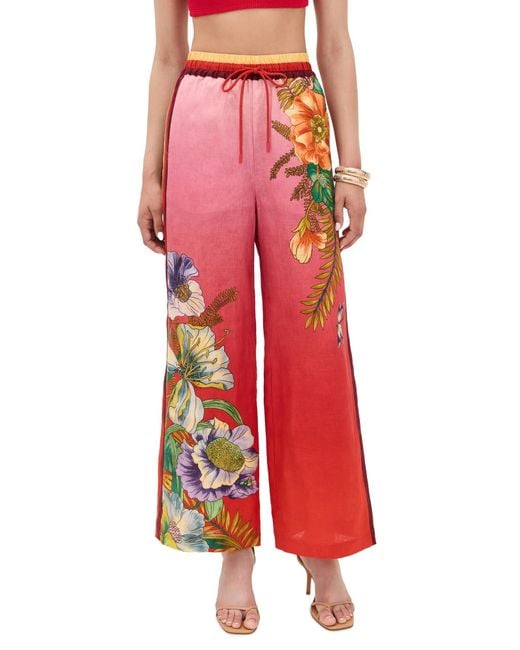 ALÉMAIS Red Inez Pants