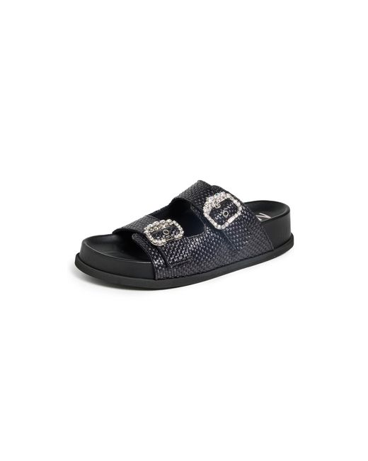 N°21 Black Fussbett Sandals