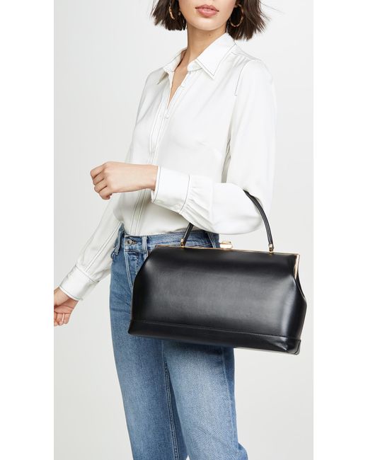 【関税込み】ANINE BING ブラック スモール Elly クラッチバッグ Anine Bing - Small Elly Clutch in Black Embossed – Blond Genius