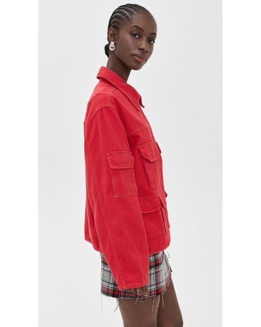 Lioness Red Renacida Jacket